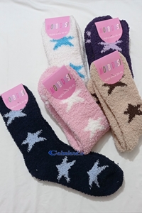 Socks Chenille Star - Socks in chenille Star