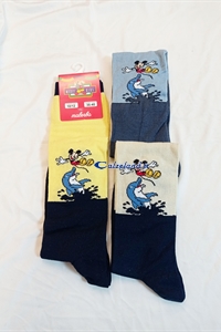 Cotton knee-high Mickey Mouse - Light cotton knee-highs