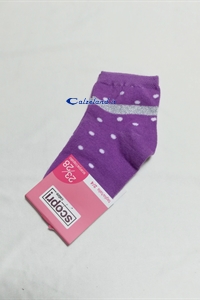 Socks Pois - sock for girls in polka dot cotton