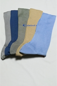 Smooth knitted cotton knee-high - Smooth knitted cotton knee-highs