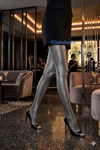 Bangkok Pantyhose 40 denier - Python effect tights 40 denier