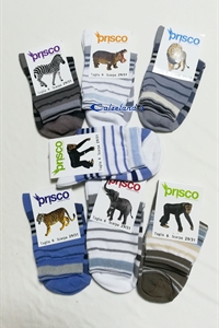 Socks Striped - High sock for children in striped cotton )