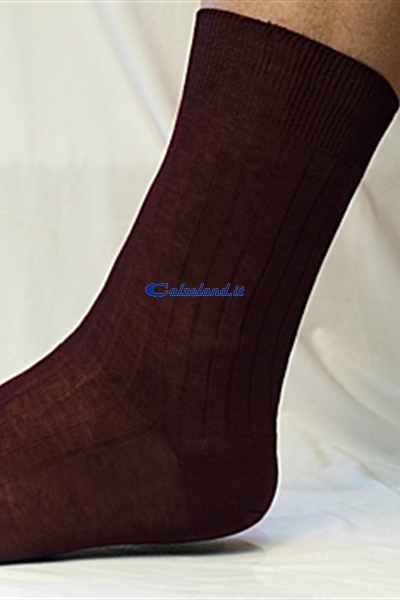 Men's sock in Scottish thread