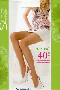 Reposè pantyhose - 40 den pantyhose with reinforced toes and panty